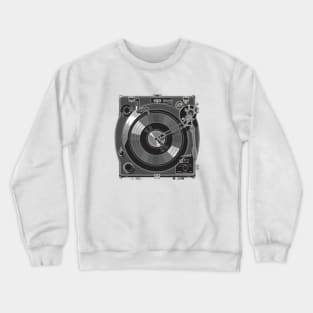 Retro Turntable Crewneck Sweatshirt